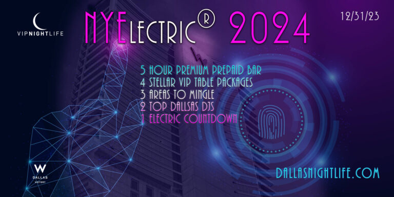 NYElectric W Dallas Rooftop New Years Eve Party 2024